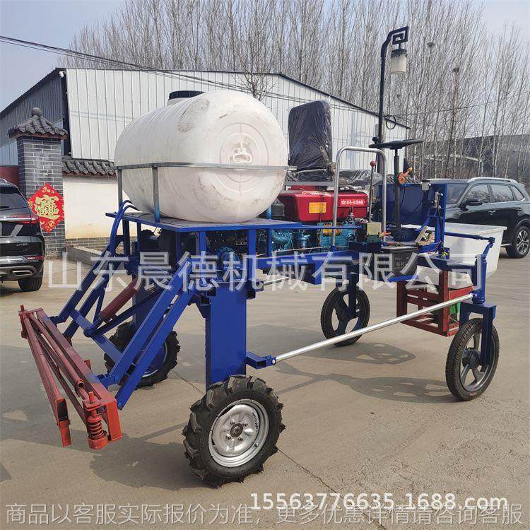 玉米高架打药机 宽幅折叠喷杆三轮喷药机 乘坐式小麦打药车
