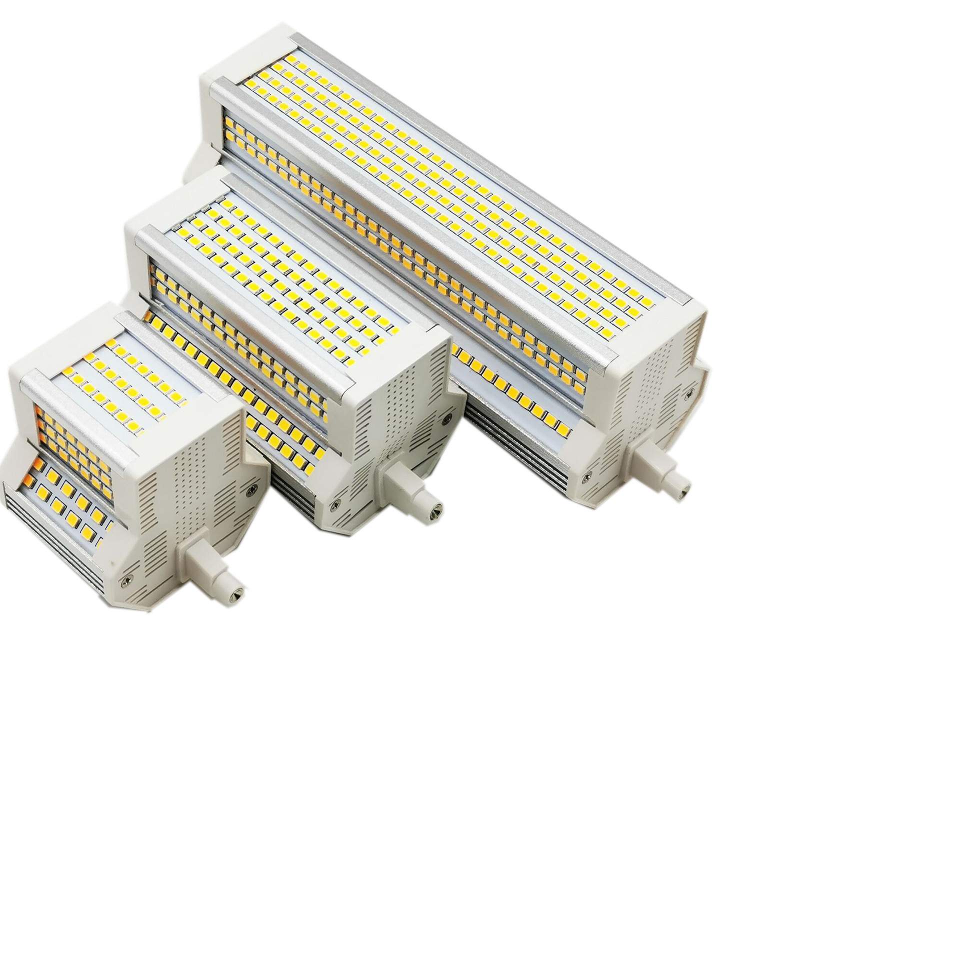 2020新款60W led 189MM调光 led r7s灯 10000流明替换1000W太阳管
