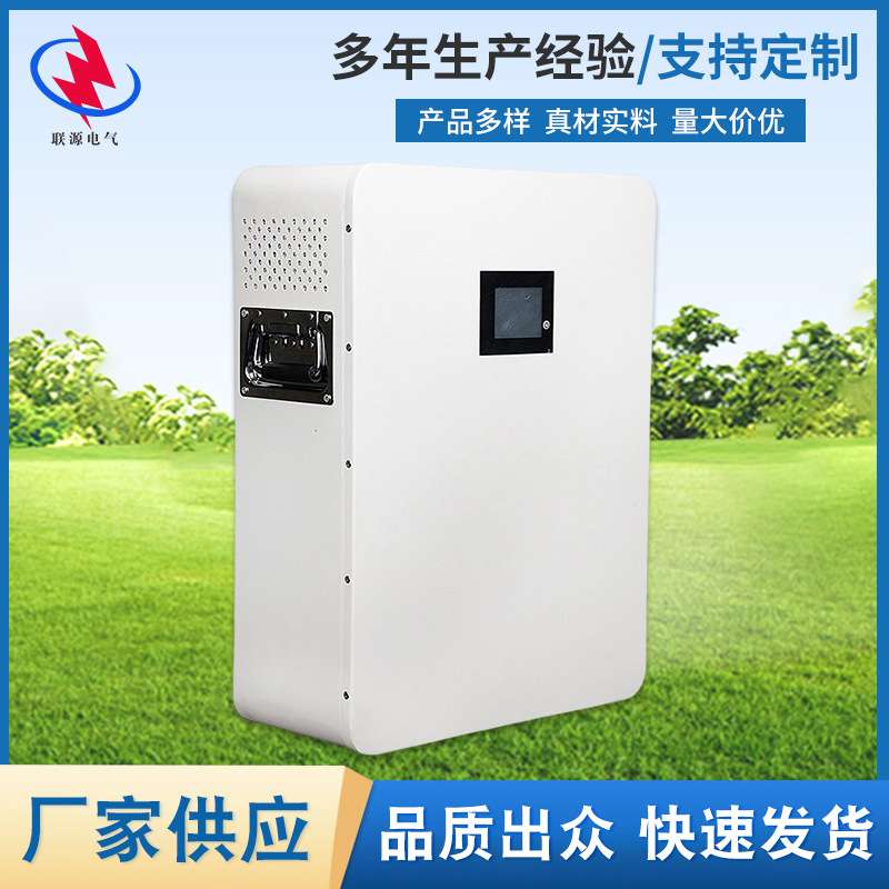 25.6V100Ah2560Wh家用磷酸铁锂储能电池太阳能发电壁挂式储能电源