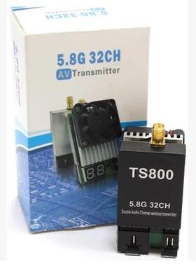 FPV5.8G1500mWTS800LED32频点图传发射机TS800.