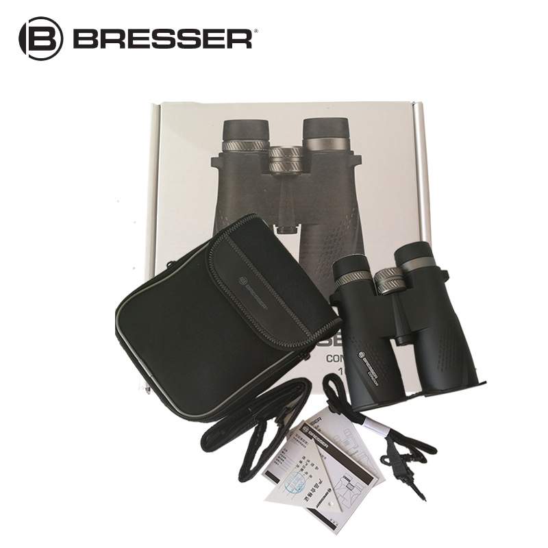 德国BRESSER宝视德新神鹰系列双筒望远镜高倍高清FMC绿膜Bak4防水