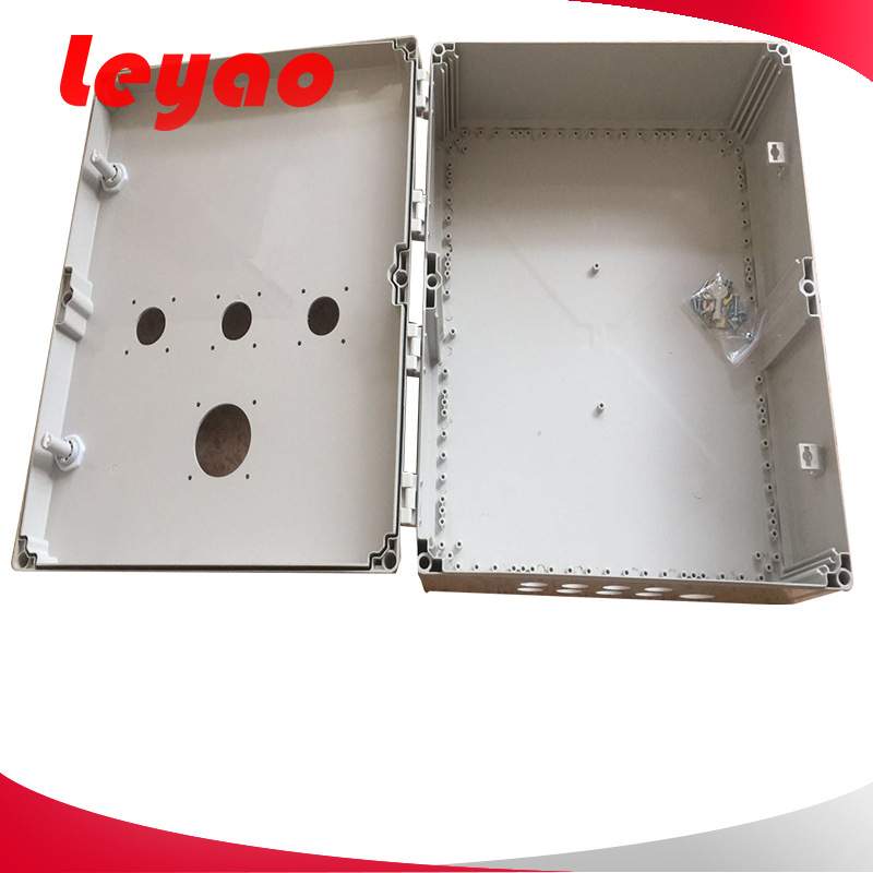 监控电源检修箱 塑料配电箱 PVC防水箱LY-PHV-605030 600*500*300