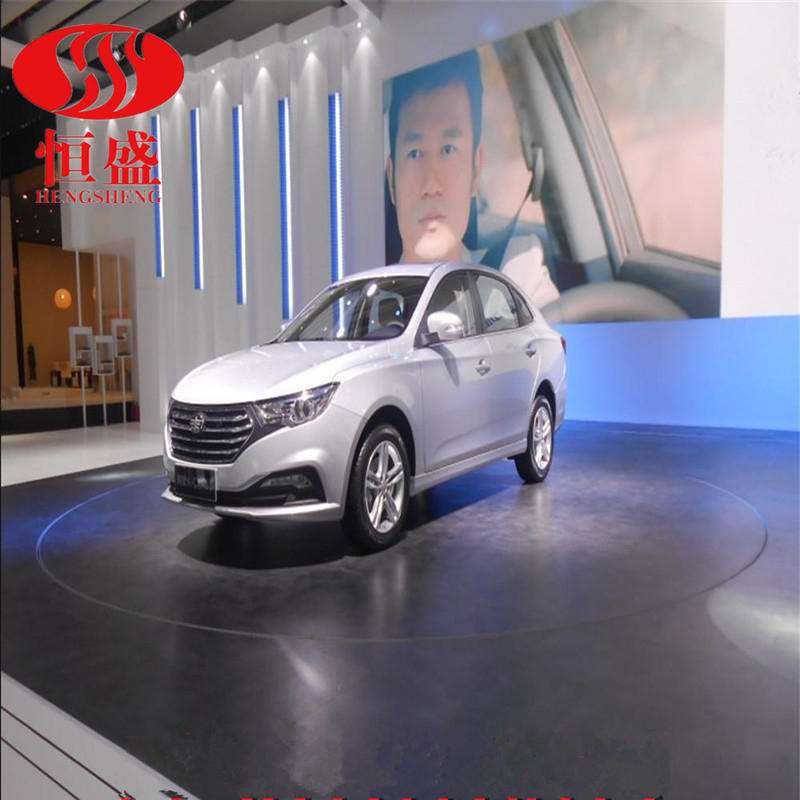 展厅汽车旋转展示台电动旋转台车辆调头旋转台汽车电动旋转大转盘
