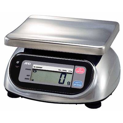 防尘/防水电子秤 HL-300WP AND CC-9651