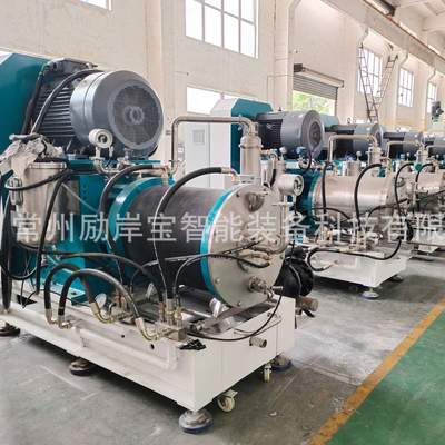 直销供应 100L棒销式陶瓷卧式纳米砂磨机 油墨 色浆砂磨机