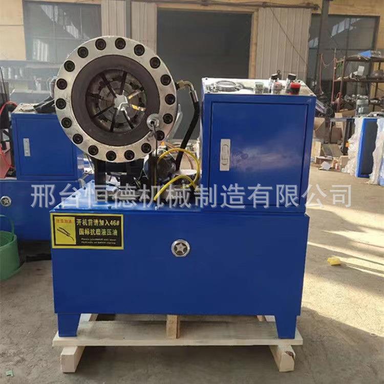 钢管缩管机全自动高压液压油管压管机套管套筒扣压机啤喉缩头机器