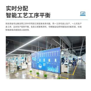 生產(chǎn) 杰克智能吊掛系統(tǒng)工廠智能化自動(dòng)化機(jī)械服裝 成套智聯(lián)