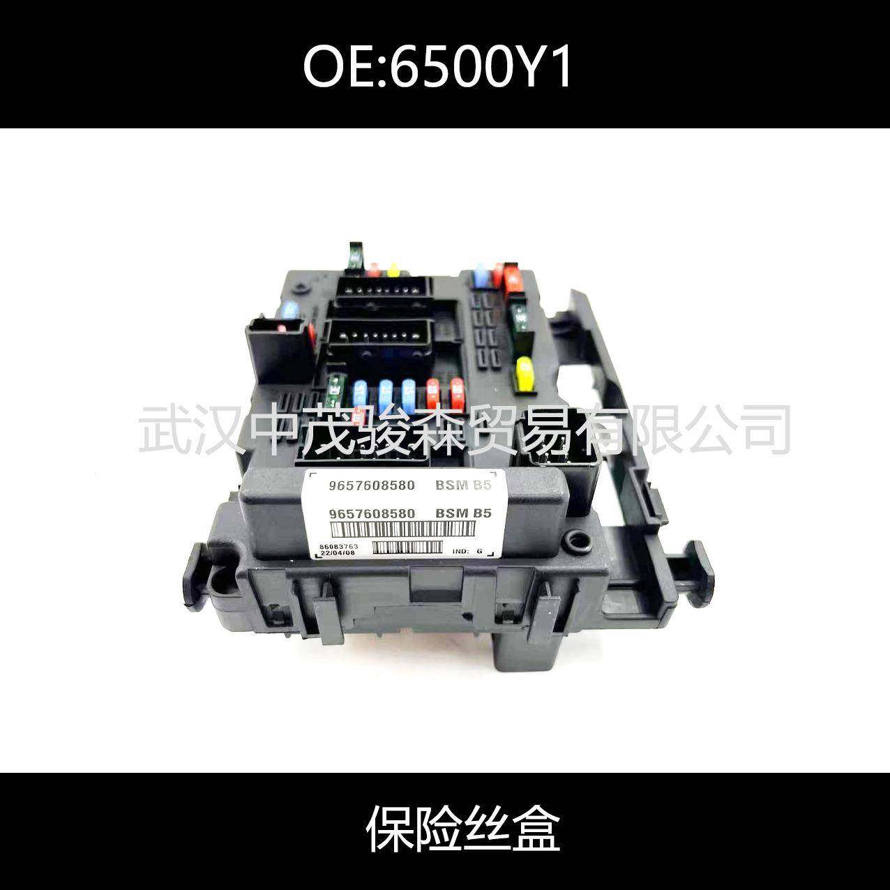 6500Y1适用标致雪铁龙BSM保险丝盒