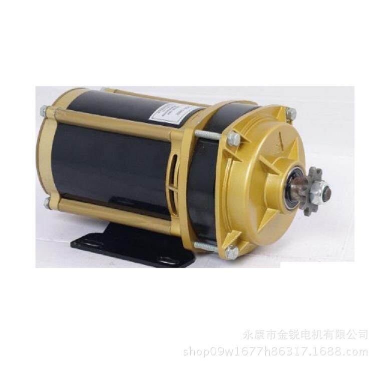 金锐直流有刷减速电机JR1020ZXF500W24V36V48V电动三轮车电机