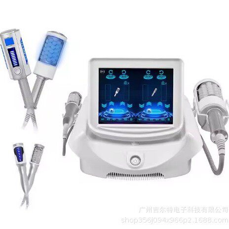 跨境可折叠旋转内球滚轴仪面部身体按摩仪器淋巴排流滚轮滚珠塑形