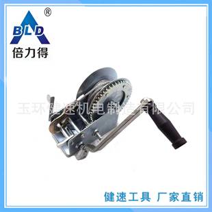 快速手柄快速拆卸手柄带钢丝绳手动绞盘手摇船用2500雪浪款