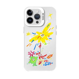 马嘉祺同款手机壳苹果16华为mate60涂鸦iPhone15promax一加13烟花vivo明星OPPO时代少年团14tnt40仙女棒x适用