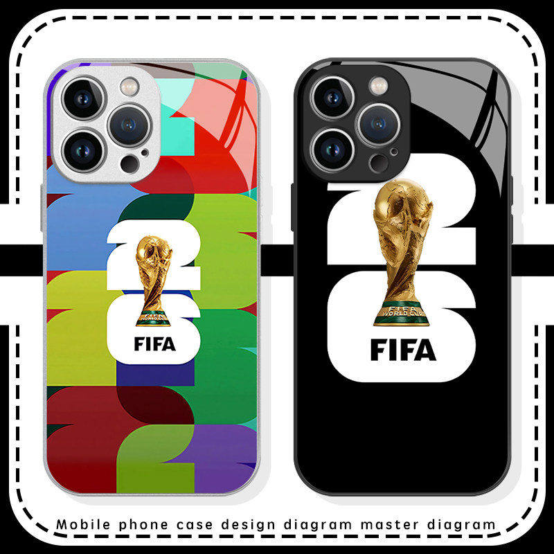 2026世界杯手机壳苹果17华为mate80足球iPhone16promax新款pura70奖杯15适用小米14国家队13球星OPPO周边60男