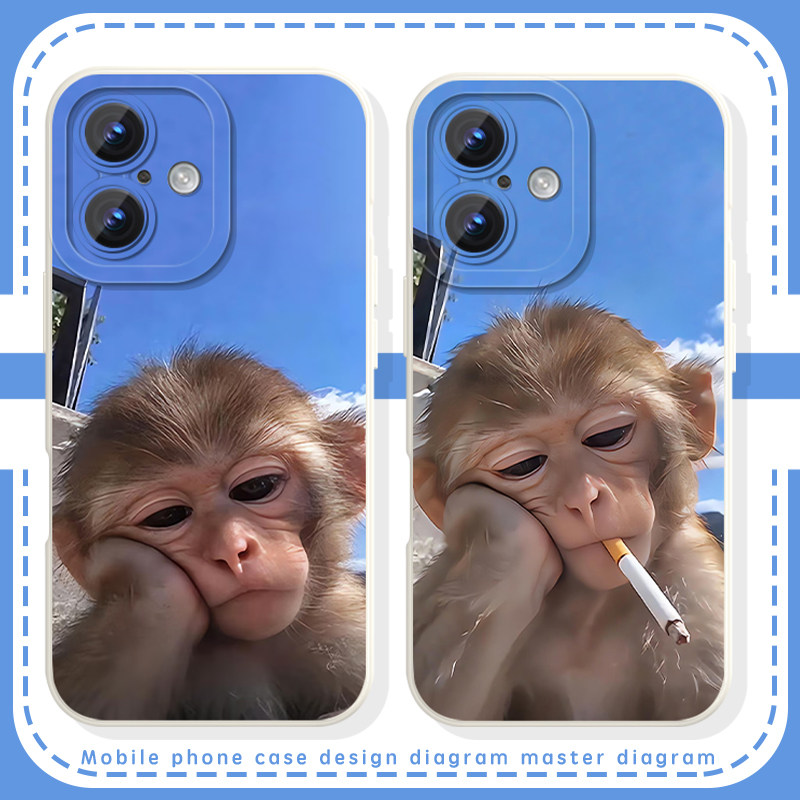 忧郁马喽搞怪抽象表情包周边