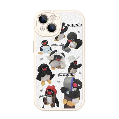 pingu企鹅可爱动物小羊皮