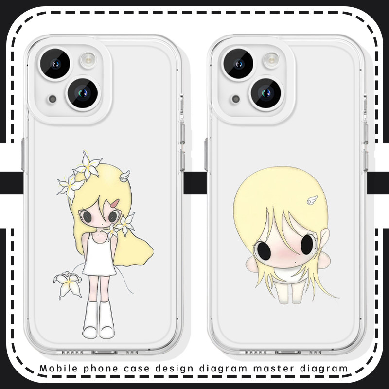 野有上秋手机壳苹果17华为mate70韩系iPhone16promax卡通pura80可爱15适用小米14少女13二次元OPPO动漫60周边