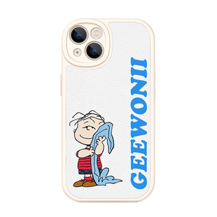 金智媛同款手机壳苹果16华为mate60史努比iPhone15promax一加13莱纳斯vivo明星OPPO卡通14可爱40周边12适用30