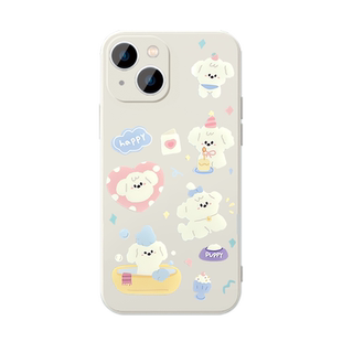 白鹿同款手机壳苹果17华为pura70腊肠狗iPhone16promax一加15水果mate60明星5525vivo周边OPPO字母14小熊适用