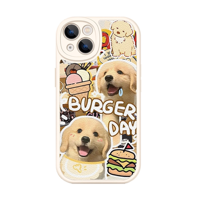 张泽禹同款可爱大象汉堡金毛