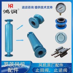 回转风机罗茨配件单向阀压力表止回阀散热器滴油嘴皮带油可调压