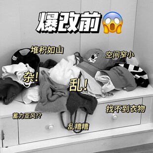 速发道内滑轨挂衣杆免打孔柜拉式静音轨抽衣柜内置柜门收纳抽拉篮