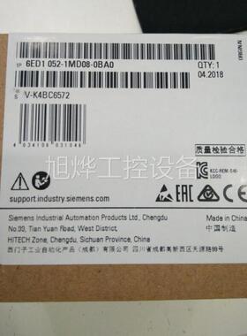 一手货源西门子LOGO102/24RC6E0D1E52-1MD08-0BA0原装6ED10521MD0