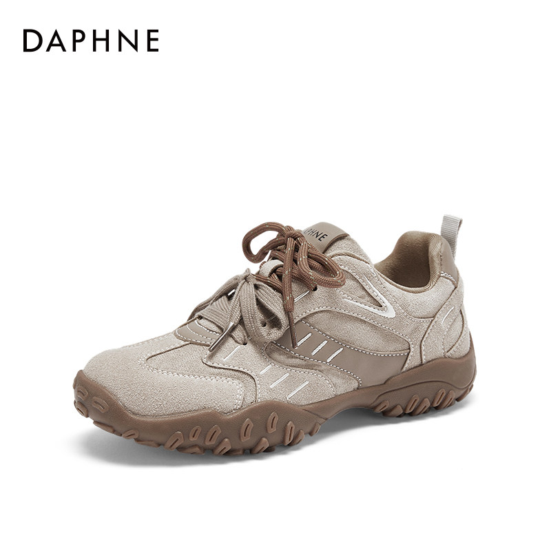Daphne Retro German Training Shoes for Women 2026 New Spring and Autumn Thick-Soled Casual Soft-Soled Sneakers Versatile Forrest Gump Shoes for Women