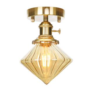 餐欧后现代室厅客卧房温馨简约咖北啡厅服装店酒店天花纯铜吸顶灯