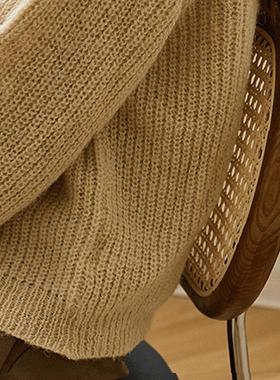 FD厅1凳8-34北欧复古藤编家餐椅设计师中古风餐椅子用FD18-34餐民