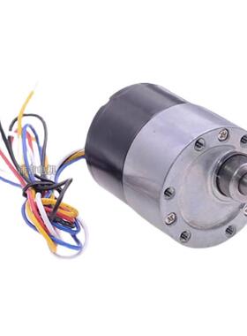 调525无刷直流减速马大412达12V24V扭矩低转速正反转可速37mm小3