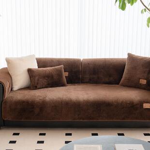 2025新用款秋冬高发级氛式围感沙麦当娜坐垫直排一片四季通沙发坐