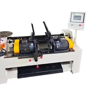 0全动6双头气动液压倒角机圆管圆棒动平头坡口PV自C管材倒自角机