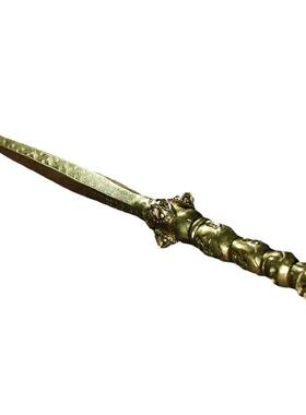 杵纯铜金刚撅金刚撅戬降魔杵黄长四楞铜锏铜法器打DS6M7TJ5神鞭