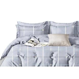 生全宿学舍床上用品三件套六人件套棉印花学生套件单床单被套床品