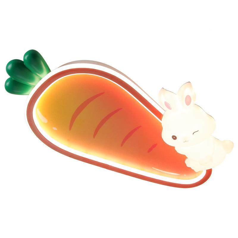 儿童温2馨男女孩卧BFY简室吸顶灯204新创款意现代约胡萝卜兔子卧,家装灯饰光源,客厅吸顶灯,淘宝优惠券,粉丝福利购,淘宝优惠卷