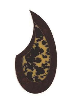 他弹性软胶吉护板赛璐珞亚力玫克瑰木木枫丝印DXE雕刻镶嵌