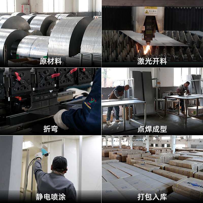 带锁资料档案柜对开门铁皮文件柜车间员工宿舍钢制更衣柜移动