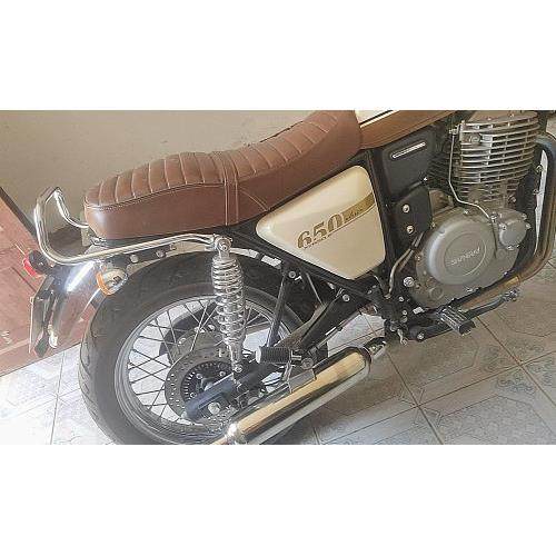 适用鑫源国棍650复古后扶手 棍王650欧版400尾翼U型管 后尾架护杠,摩托车/装备/配件,摩托车尾翼,淘宝优惠券,粉丝福利购,淘宝优惠卷