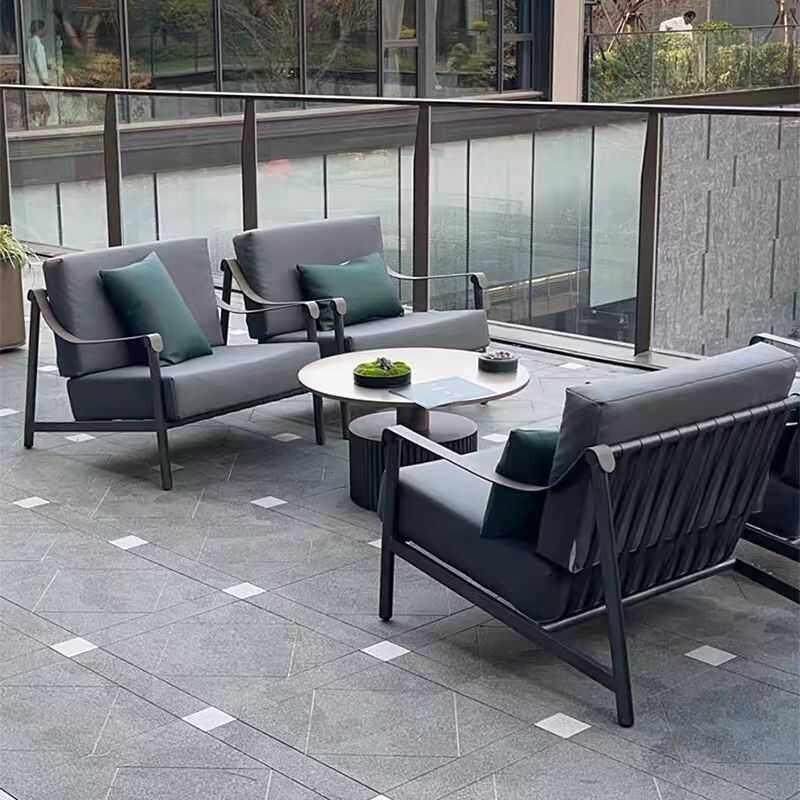 北欧户外沙发庭院花园室外露台阳台民宿创意藤椅别墅休闲沙发组合,住宅家具,户外沙发,淘宝优惠券,粉丝福利购,淘宝优惠卷