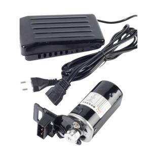 飞人蜜蜂脚踏板家用老式缝纫机电机电机配件220V直流节能静音