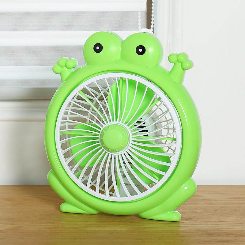 卡通可爱插电风扇台扇学生宿舍静音寝室床上迷你小风扇床头办公室