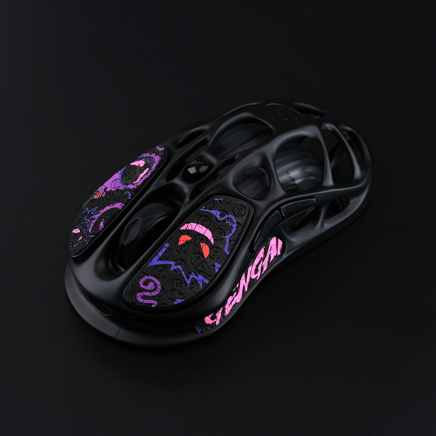 泰坦国度适用于重力星球破茧蜥蜴皮鼠标防滑贴镁合金定制耐磨汗贴