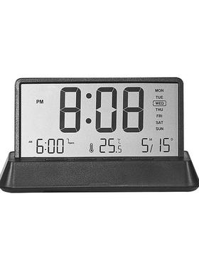 简新款创小清新意闹钟约透多明电子钟AL809248功能时钟2301