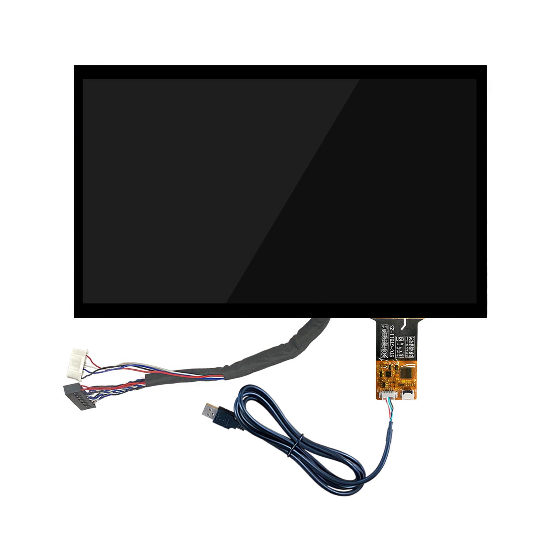 10.1寸液晶屏10ZFY24*晶600分辨率摸液晶屏框贴液合触总成工控触