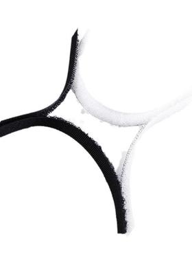 现箱货黑色包白色QST粘扣带勾面服装子母带全龙2/尼3cm魔术贴