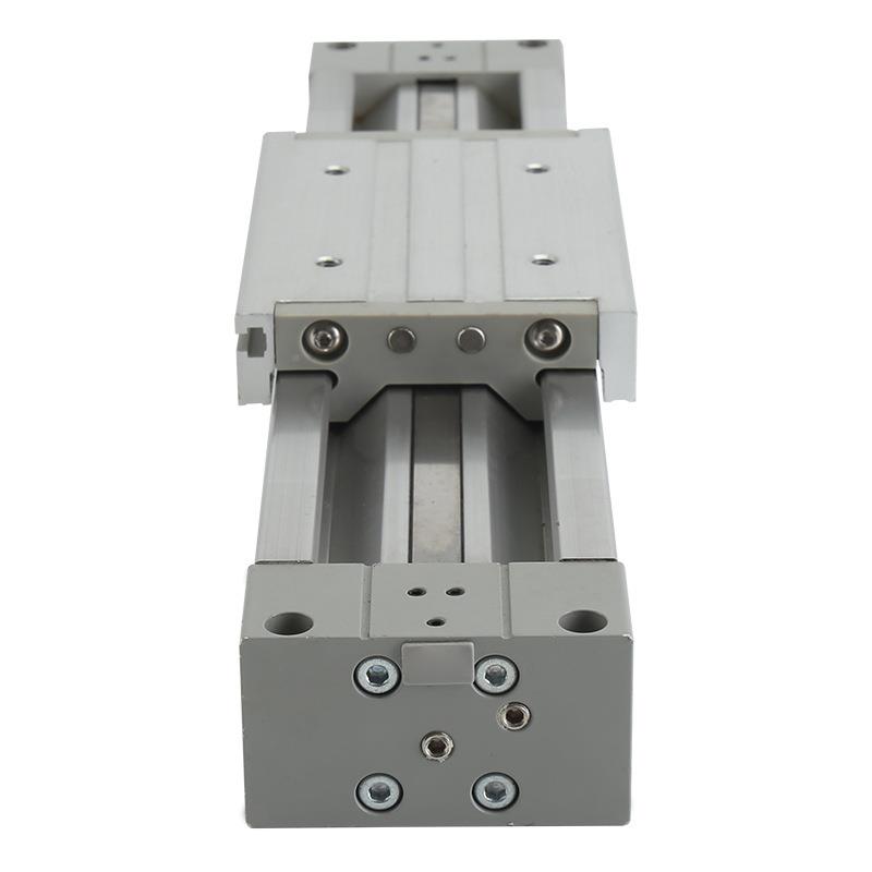 SM推C型气缸MY1M无气缸不锈钢导轨大力机械型杆式可调气动滑台