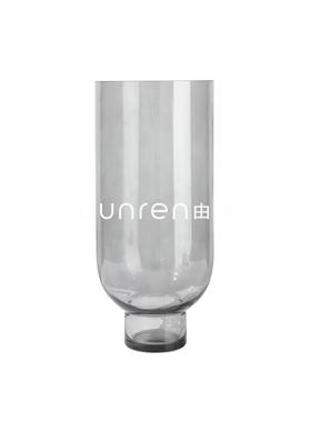 现CPX透明家居玻璃水培花瓶摆件约插器客厅样简板代房花间桌面装