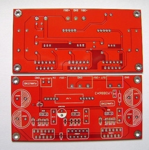 LM3886*3 150W 并联式单声道功放板 PCB板  3886BTL板 空板