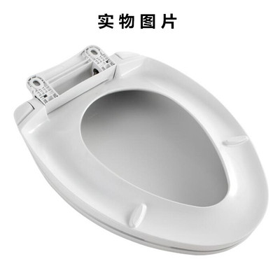 TOTO马桶盖通用加厚阻尼缓冲坐便器盖板静音缓降座便盖板TC394CVK