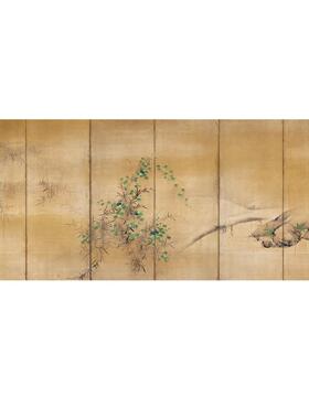 东方美学诧寂风客厅装饰画原木风沙发背景墙挂画中古风玄关柜壁画